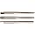 Union Butterfield 1528S(UNC)/1528S(UNF)/1528S(UNS) High-Speed Steel Hand Tap Set, Uncoated (Bright) Finish, Round Shank with Square End, 3-Piece (1 Taper, 1 Plug, 1 Bottoming Chamfer)