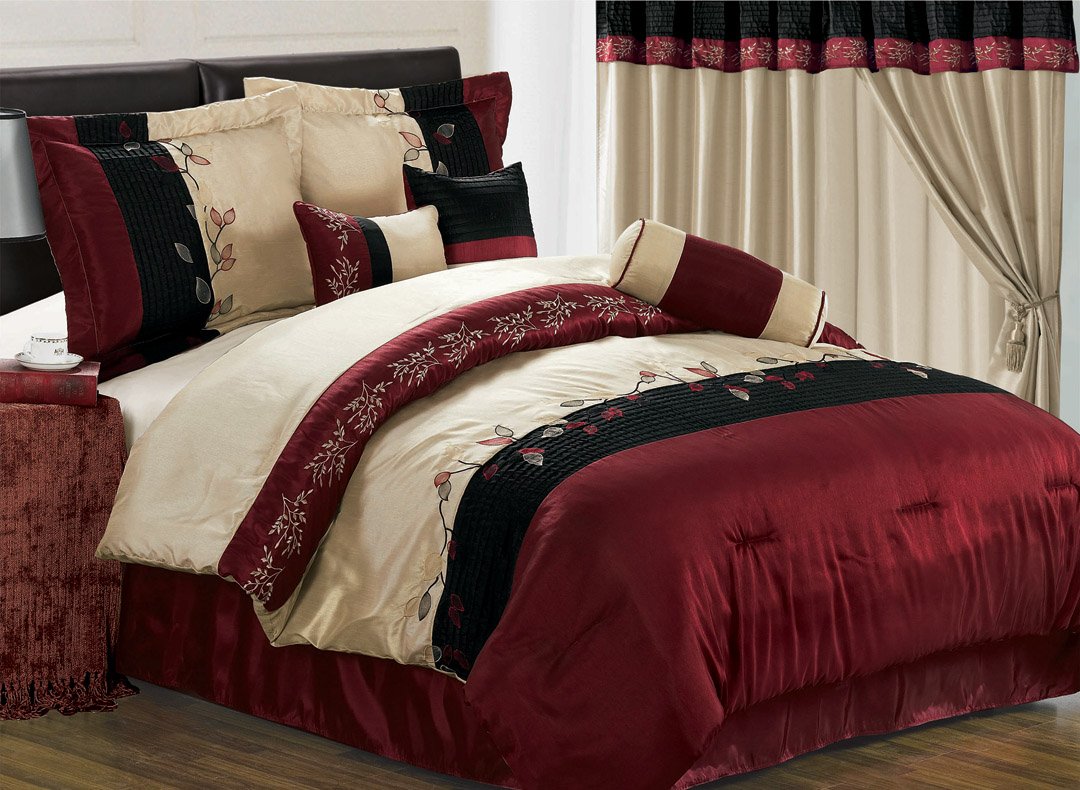 Burgundy Bedding That Is Classy and Elegant
