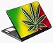 Weed Leaf Decorative Protector Skin Decal Sticker for 14/ 15 Laptop Computer