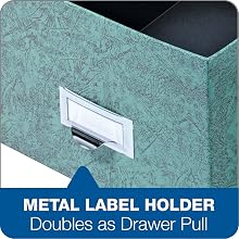 Globe-Weis Index Card Storage Drawer, Green, 6x9 Inches (69C GRE)