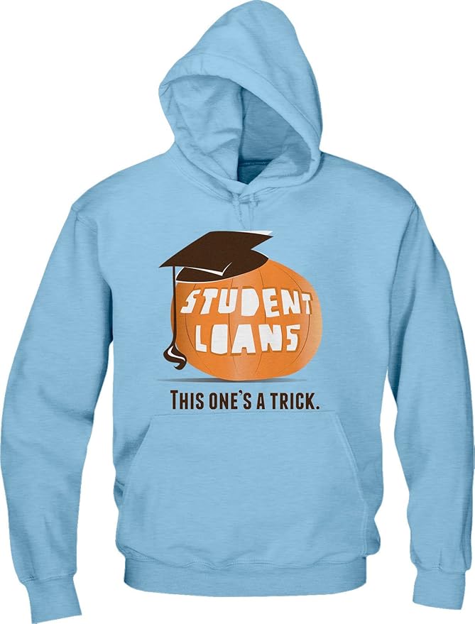 Amazon.com: BSW Women's Student Loans College School Trick Hoodie ...