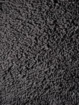 Black Shaggy Shag Rug 39 x 58 Rug