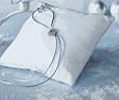 Winter Wonder Square Ring Pillow