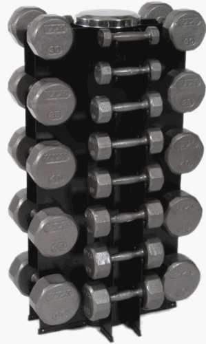 Troy Barbell GVDR-13 VTX 4-Tier Vertical Dumbbell Rack