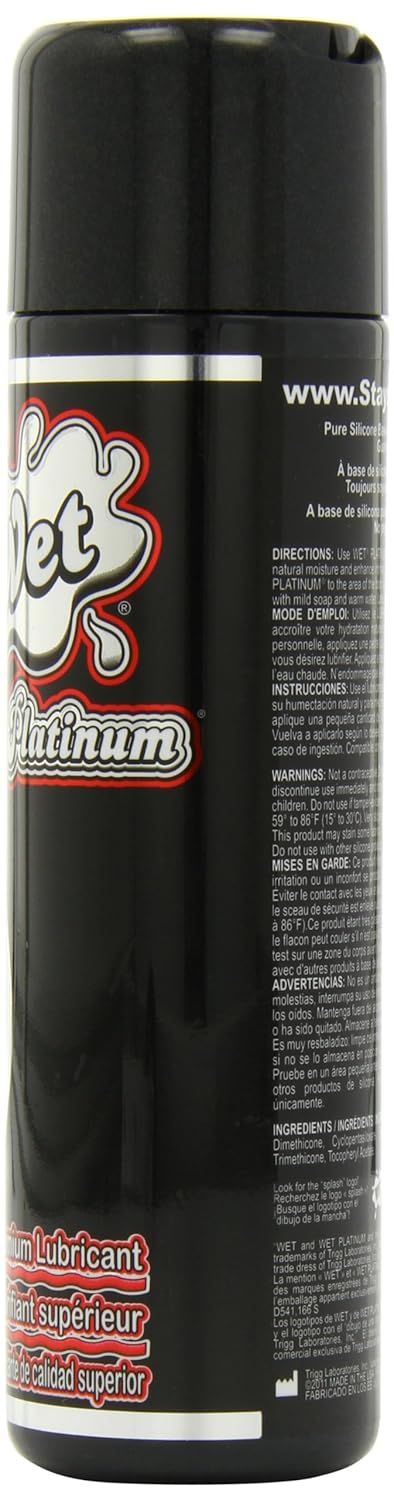 Amazon.com: Wet Platinum Premium Lubricate , 8.9-Ounce Bottle ...