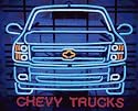 Chevrolet Truck Front Neon Sign