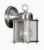 Unique Design 2005-91 Outdoor Basics Outdoor Light- Brushed Nickel