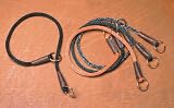 Mendota Braided Slip Collars (Size=Up to 24 inch neck size,Color=Red)