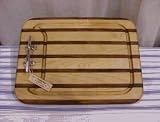 Soundview Millworks CLT-L Single Cleat Appetizer board- Maple & Mahogany -Large