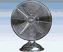 16inch Chrome Desk Fan, Extra Large for Increased Cooling