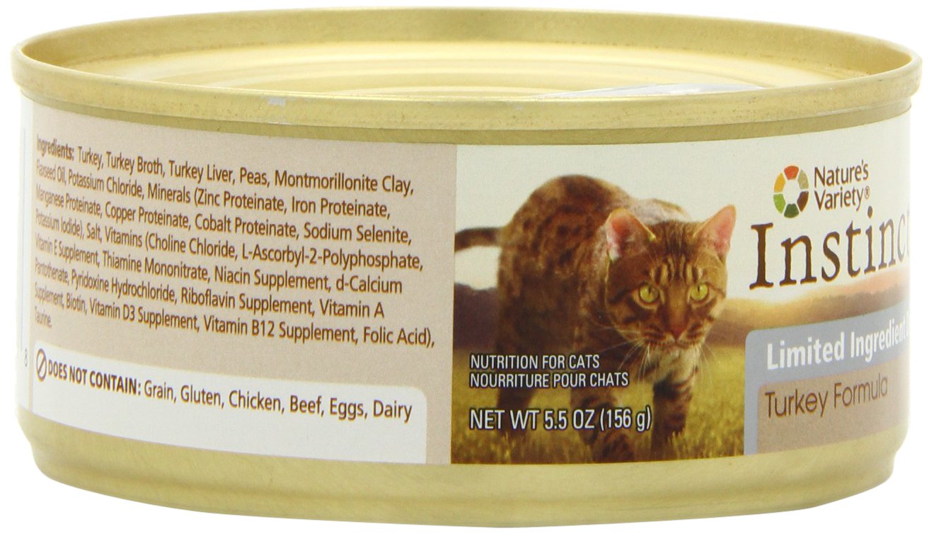 Nature`s Variety Instinct Limited Ingredient Diet Turkey Canned Cat