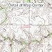 USGS Topographic Quadrangle Map - Mutual, Oklahoma (Folded/Waterproof)