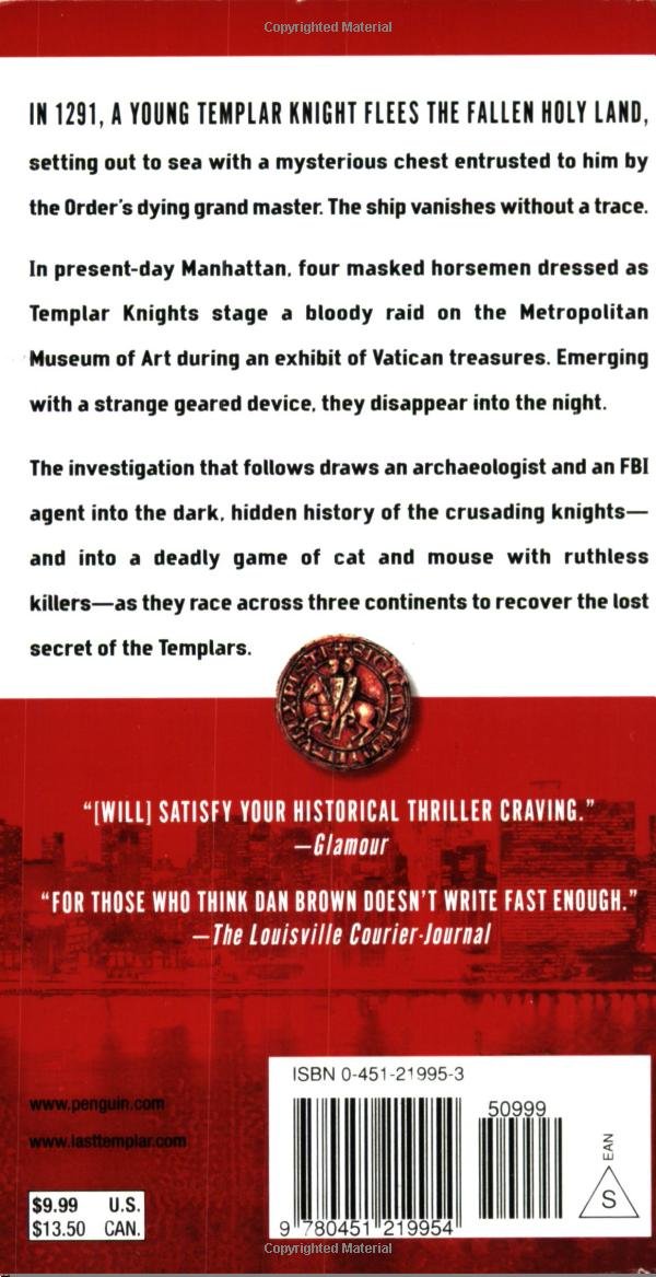 Amazon.com: The Last Templar (9780451219954): Raymond Khoury: Books