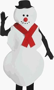 Adult Christmas Snowman Costume