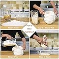 Fancymay 3 PCS 12"x12" Nut Milk Bags 