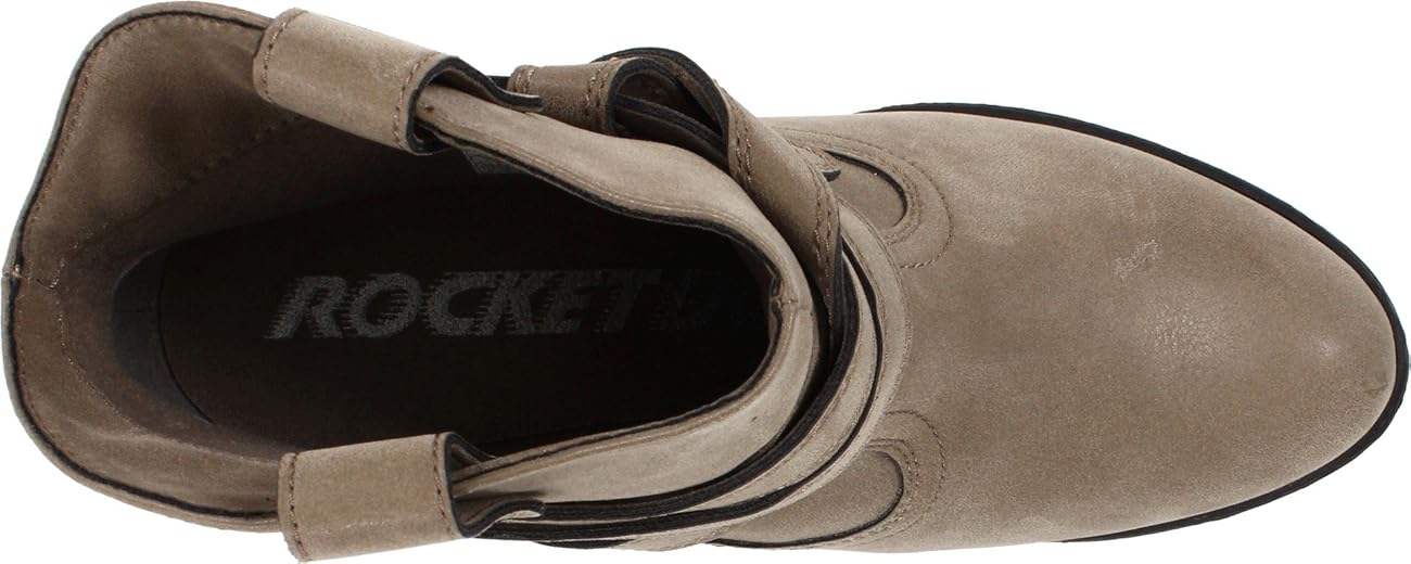 Rocket Dog Women's Sayla Vintage Worn PU Western Boot