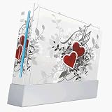 DesignSkins for Nintendo Wii Console – Hearts Skin
