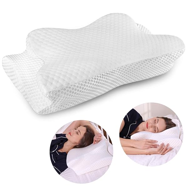 Cervical Pillow Contour Pillow For Neck And Shoulder Pain Coisum
