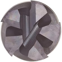 Niagara Cutter S545 Carbide End Mill, for Stainless Steel & Titanium Finishing, TiAlN Coated, Multi-flute, Square End