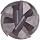 Niagara Cutter S545 Carbide End Mill, for Stainless Steel & Titanium Finishing, TiAlN Coated, Multi-flute, Square End