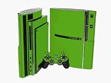 PlayStation 3 Skin (PS3) - NEW - MONSTER GREEN system skins faceplate decal mod