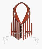 Beistle - 66238-R - Plastic Roaring 20s Vest - Pack of 48