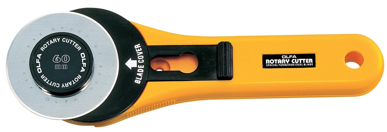  OLFA 9653 RTY-3/G 60mm Straight Handle Rotary Cutter