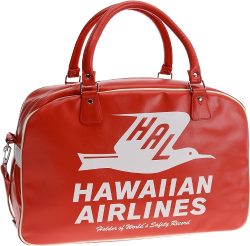  Logoshirt Hawaiian Airlines Seagull, Sac de sport - Rouge, Synthétique