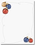Holiday Bulbs Christmas Letterhead