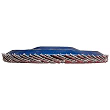 Norton RedHeat Abrasive Flap Disc, Type 27, 5/8" Arbor, Ceramic and Zirconia Alumina, 4" Diameter, Grit 60 (Pack of 10)