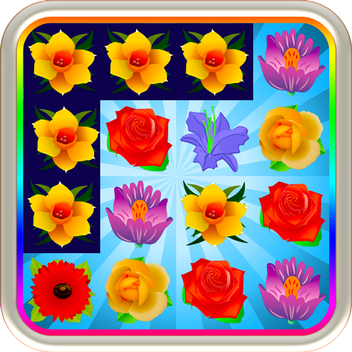 Flower Drops Crunch Match 3