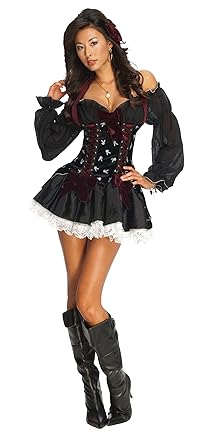 Women's Playboy Swashbuckler Pirate Costume