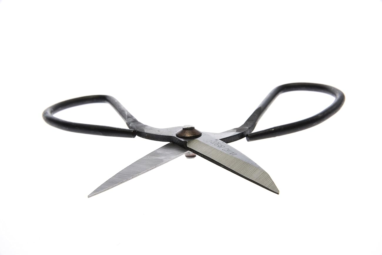 SE SC616 3Piece (8Inch, 6Inch & 4Inch) Chinese Scissor Set in Black