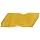 Dorian Tool NTP PVD-TiN Coated Carbide DorNotch Threading and Grooving Insert, Positive Rake Angle, Left Hand Cut, General Purpose Chip Breaker for Ferrous Metals, V Thread, 6-20 External/5-12 Internal TPI (Pack of 10)