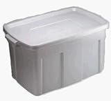 31GAL STL GRY Stor Tote