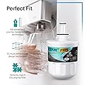 ICEPURE DA29-00003G Remove PFOA&PFOS, NSF/ANSI 401&473&53 Replacement for Samsung DA29-00003A, Aqua-Pure Plus DA29-00003B, HAFCU1, RSG257AARS RF267AERS, HDX-FMS-1 Refrigerator Water Filter,
