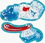 Healthy Teeth Sparkle Stickers