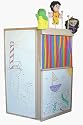 Beka Table-Top Puppet Theater with Wipe-Off Marker Surfaces
