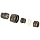 Amphenol Industrial PT06E-14-5S Circular Connector Socket, Environmental Resisting, Bayonet Coupling, Solder Termination, Straight Plug, 14-5 Insert Arrangement, 14 Shell Size, 5 Contacts