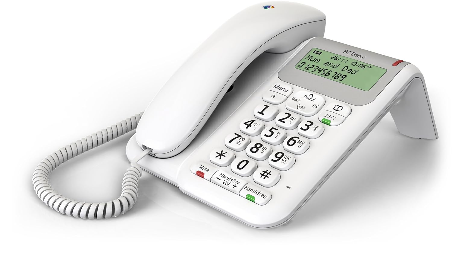 BT 2200 Decor Telephone Corded Phone Landline Hearing Aid Home Phone