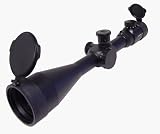 Ultra Low Light Varmint Rifle Scope 10-40x60mm 30mm tube Side focus with 5 sun shade and Mil Dot illuminated Reticle