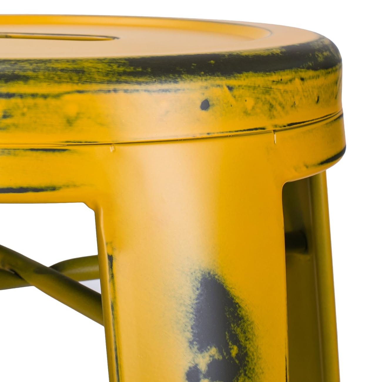 Joveco 30inch Vintage Inspired Metal Bar Stools, Set of 2