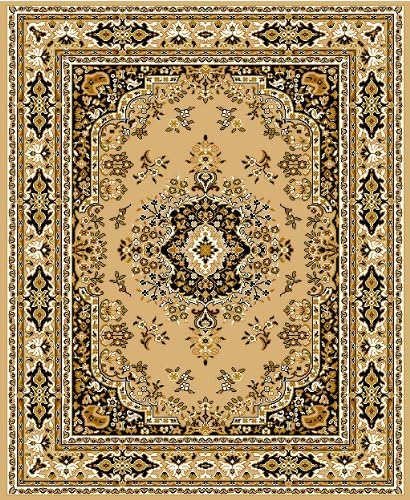 1'9" x 7'2" Home Dynamix 7069 Machine Made Turkish "Premium Collection" Sand Color Runner Rug