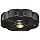DimcoGray Black Phenolic Fluted Torque Knob Female, Brass Insert: 3/8-16" Thread x 1/2" Depth, 2 3/8" Diameter x 13/16" Height x 1-1/4" Hub Dia x 5/8 Hub Length (Pack of 10)