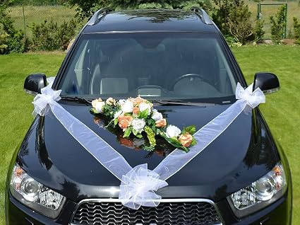 auto deko hochzeit