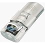 Visol Phantom Polished Silver Double Torch Flame Cigar Lighter