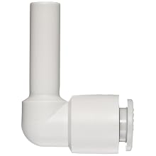 SMC KQ2L Push-to-Connect Tube Fitting, Plug-In 90 Degree Elbow, PBT Body, Tube OD, Metric