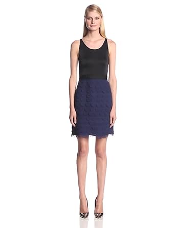 BCBGMAXAZRIA Women's Cocktail Dress, Blue, 0