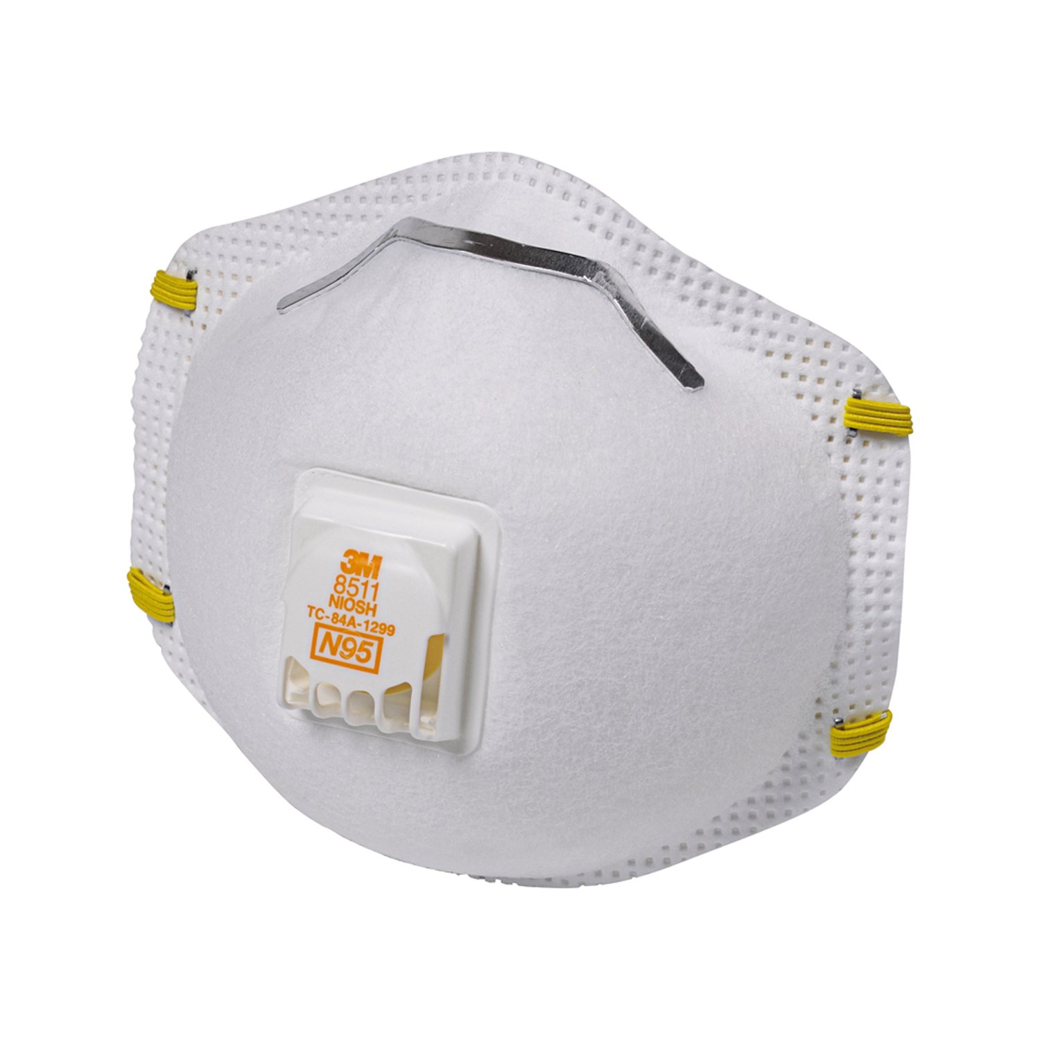 3M 8511 Particulate N95 Respirator with Valve, 10Pack eBay
