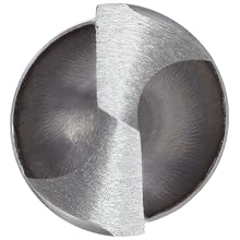Cleveland 2012 Style High Speed Steel Jobbers' Drill Bit, High Helix, Uncoated (Bright), Round Shank, 118 Degree Conventional Point